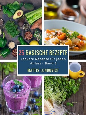 cover image of 25 basische Rezepte